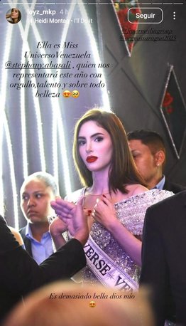 Miss Venezuela muestra su enojo por las críticas a su tono de piel 