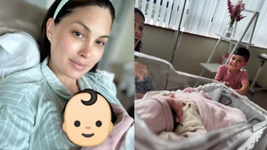 María Gabriela Isler le da la bienvenida a su primera hija ¡Felicidades! 