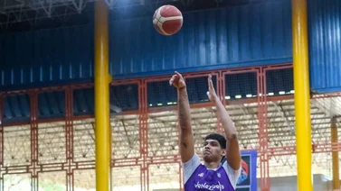 Así fue el juego del gigante de 2.18 metros de Venezuela ante Colombia