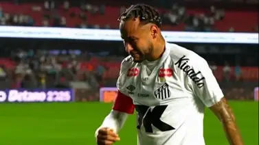 Un Neymar desconcertado por completo abandona en llanto el Morumbí (+Video) Un Neymar desconcertado por completo abandona en llanto el Morumbí (+Video)