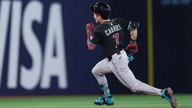 Corbin Carroll conecta dos triples ante Cleveland y logra hito no visto en una década (+Detalles)