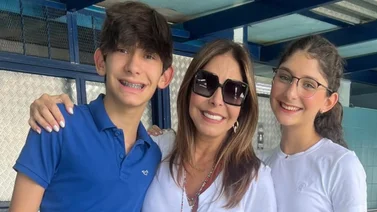 Viviana Gibelli vive lujosas vacaciones con sus dos retoños ¡Mágico lugar!