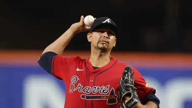 Carlos Carrasco lució en su presentación con la Triple A de los Bravos de Atlanta (+Video)