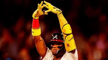 ¡Bestia suelta! Así fue el vuelacercas 180 de por vida de Ronald Acuña Jr. en la MLB (+video)