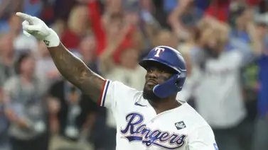 Adolis García regresa de la lista de lesionados con este enorme batazo (+video) Adolis García regresa de la lista de lesionados con este enorme batazo (+video)