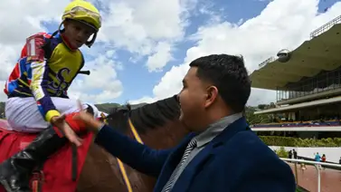 Con tan solo 23 años de edad joven entrenador brilla en La Rinconada y consigue su primera victoria Con tan solo 23 años de edad joven entrenador brilla en La Rinconada y consigue su primera victoria