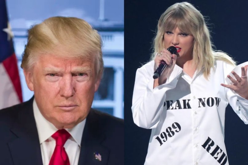La inesperada reacción de Donald Trump al compromiso de Taylor Swift