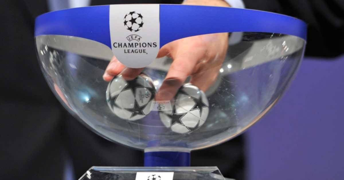 Así quedaron los bombos para el sorteo de la Champions League