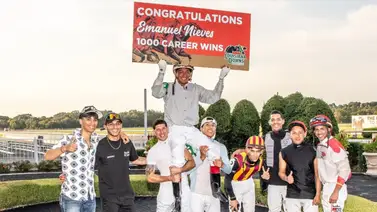 Jinete puertorriqueño llega a 1000 triunfos en su carrera Jinete puertorriqueño llega a 1000 triunfos en su carrera