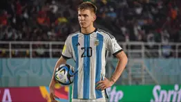 Franco Mastantuono recibe el llamado de Argentina para las eliminatorias