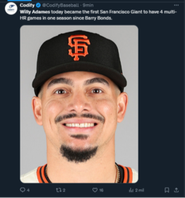 MLB: Willy Adames jonroneó en victoria de San Francisco ante Chicago (+Video)- MLB: Willy Adames jonroneó en victoria de San Francisco ante Chicago (+Video)