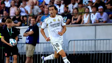 Álvaro Carreras demuestra su valía en el Real Madrid Álvaro Carreras demuestra su valía en el Real Madrid