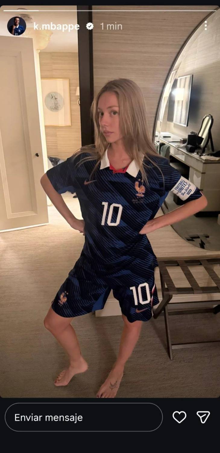 De esta manera Kylian Mbappé hace oficial su relación con Ester Expósito De esta manera Kylian Mbappé hace oficial su relación con Ester Expósito