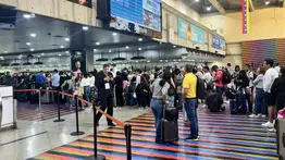 Así avanza los trabajos en la terminal provisional en Maiquetía para los vuelos comerciales