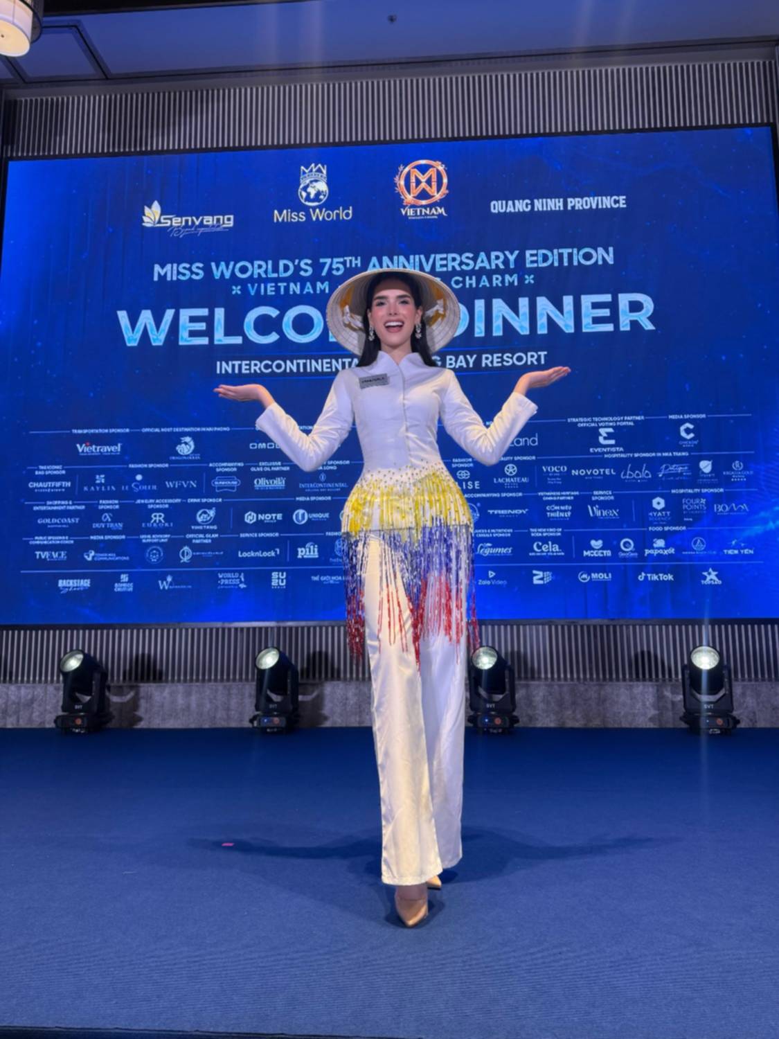 Mística Núñez durante sus primeras actividades en Miss Mundo ¡Por la séptima! Mística Núñez durante sus primeras actividades en Miss Mundo ¡Por la séptima!