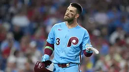 MLB: Bryce Harper lidera terrible estadística en 2026