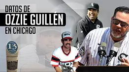 Los Medias Blancas de Chicago retiraron el número 13 en honor a Oswaldo Guillén