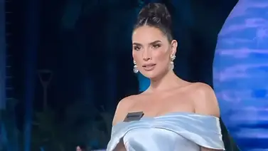 Mística Núñez impone elegancia en el reto de top model de Miss Mundo Mística Núñez impone elegancia en el reto de top model de Miss Mundo
