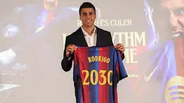 Lo que quiere trabajar Rodri con Flick en el Barcelona 