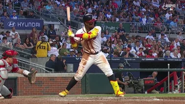 MLB: ¿Cuántos vuelacercas de Ronald Acuña Jr. superaron los 400 pies en esta campaña? (+videos)