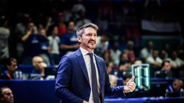 Copa Mundial de Baloncesto: ¡Un Showman! Mira la desmedida celebración del seleccionador de Italia con Luigi Datome (+video)