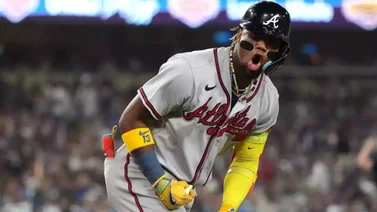 MLB: ¡Poderoso! Acuña continúa indetenible y se ensaña contra los Dodgers (+Video)