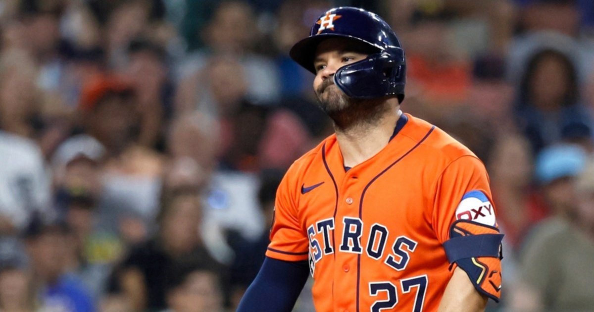 New panic!  Jose Altuve leaves Astros game due to this situation (+Video)