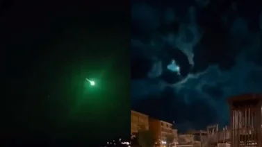 ¡Sorprendente! Así se vio el desplazamiento de un meteorito en Turquía (+Video)