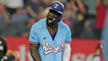 MLB: ¡Vamos asere! De esta manera Adolis García liquidó la partida con jonrón ante Mellizos (+Video)