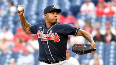Iglesias es el cerrador de los Bravos de Atlanta.