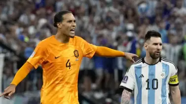 Van Dijk da la espalda a Van Gaal tras su declaraciones sobre Messi y el Mundial Van Dijk da la espalda a Van Gaal tras su declaraciones sobre Messi y el Mundial