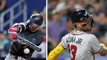 MLB: Ronald Acuña Jr. y Luis Arráez son dos de los más hábiles toleteros del momento (+Números)
