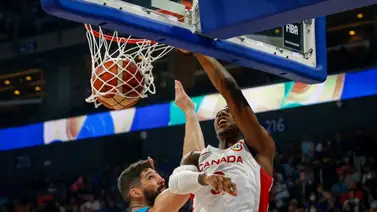 Canadá fue ampliamente superior a Eslovenia / Foto: EFE Canadá fue ampliamente superior a Eslovenia / Foto: EFE