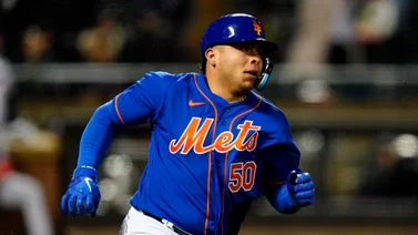 MLB: Francisco Álvarez mostró su fuerza frente a los Nacionales