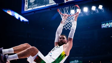 Copa Mundial de Baloncesto: Lituania se va al descanso venciendo a Eslovenia de Luka Doncic (En vivo)