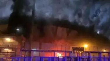 Aficionados de un club italiano causaron un incendio en el estadio rival (+Video) Aficionados de un club italiano causaron un incendio en el estadio rival (+Video)