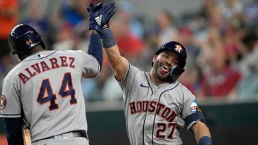 Altuve bateó 5 jonrones en la serie / Foto: AP