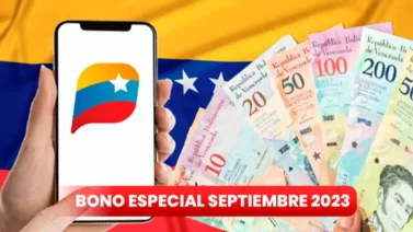 Patria: Todo lo que debes saber del Primer Bono Especial de Septiembre 2023