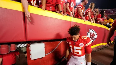 Mahomes no tuvo una buena noche ante Detroit / Foto: AP