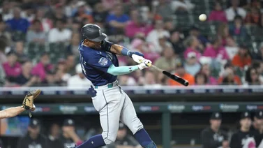 MLB: ¡Nadie lo detiene! Julio Rodríguez batea soberbio vuelacercas ante los Rays (+Video)