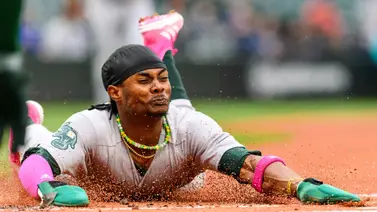 MLB: Dominicano Esteury Ruiz comanda esta estadística entre los robadores de base