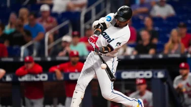 MLB: Conoce el motivo de la ausencia de Luis Arráez en el line up de Marlins 
