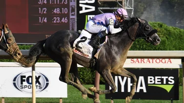 Conoce el primer trabajo de Arcangelo después de ganar el Travers Stakes