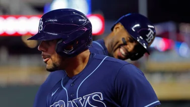 MLB: ¡Qué fuerza! René Pinto completa esta cantidad de jonrones con los Rays (+Video)