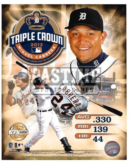 Miguel Cabrera un pelotero Venezolano triplecoronado en el 2012