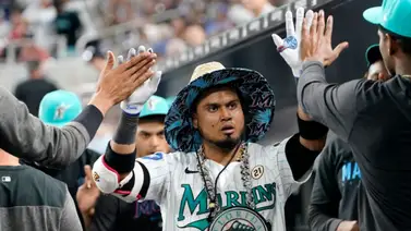 MLB: ¡Abuso de poder! Luis Arráez castiga otra vez a los Bravos de Atlanta (+Video) MLB: ¡Abuso de poder! Luis Arráez castiga otra vez a los Bravos de Atlanta (+Video)