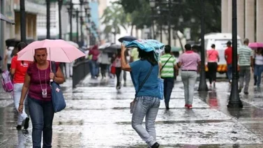 ¡A sacar los paraguas! Inameh prevé lluvias y chubascos en gran parte del país