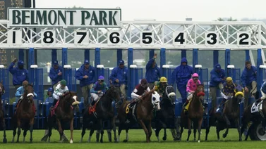 Así van los trabajos de remodelación en el hipódromo de Belmont Park
