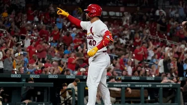 MLB: Willson Contreras llegó a cifra redonda de cuadrangulares (+Video)