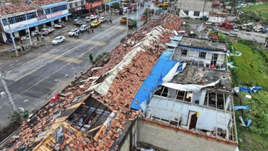 Tornado en China deja saldo lamentable de víctimas y numerosas pérdidas materiales